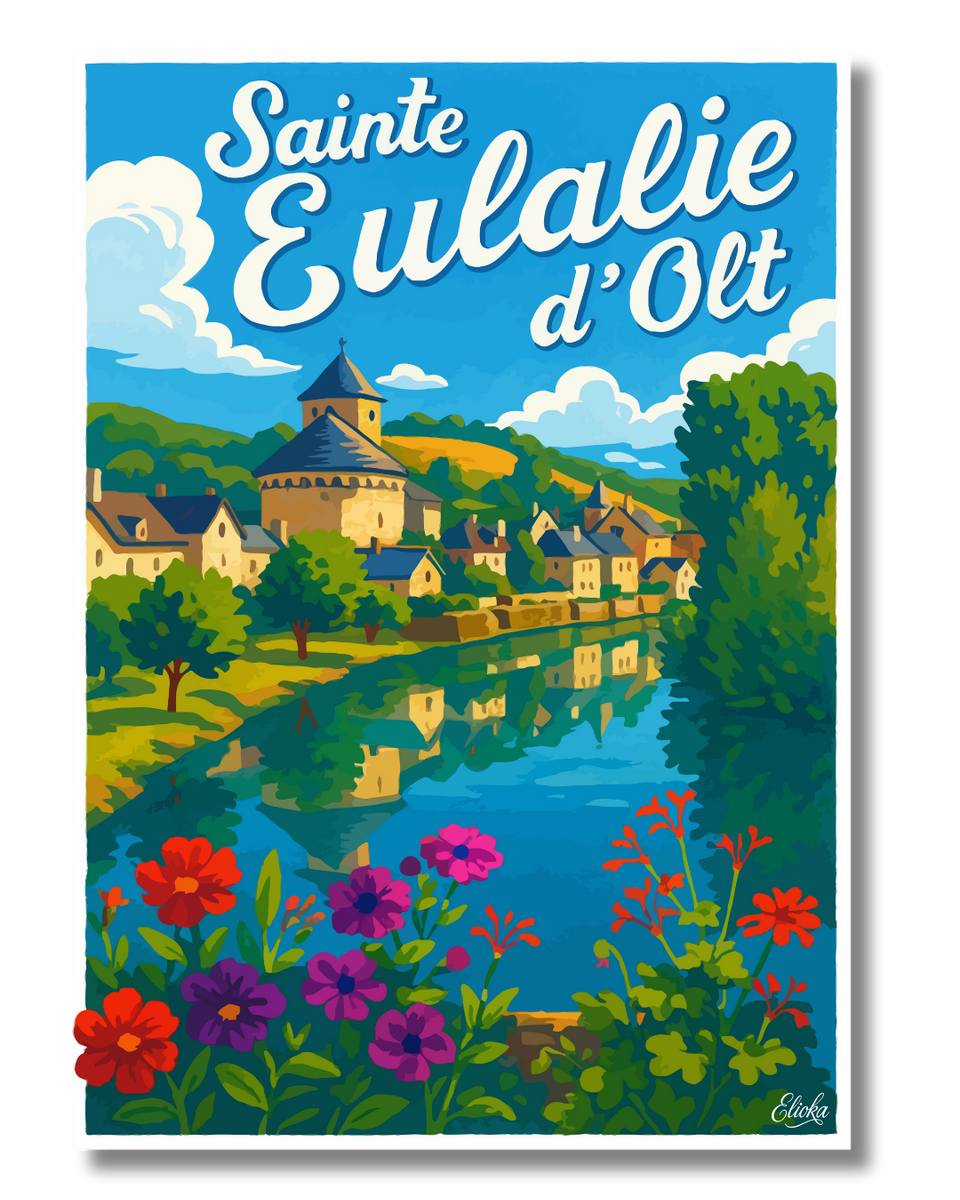 Affiche Sainte-Eulalie-d’Olt