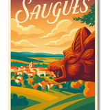 Affiche Saugues