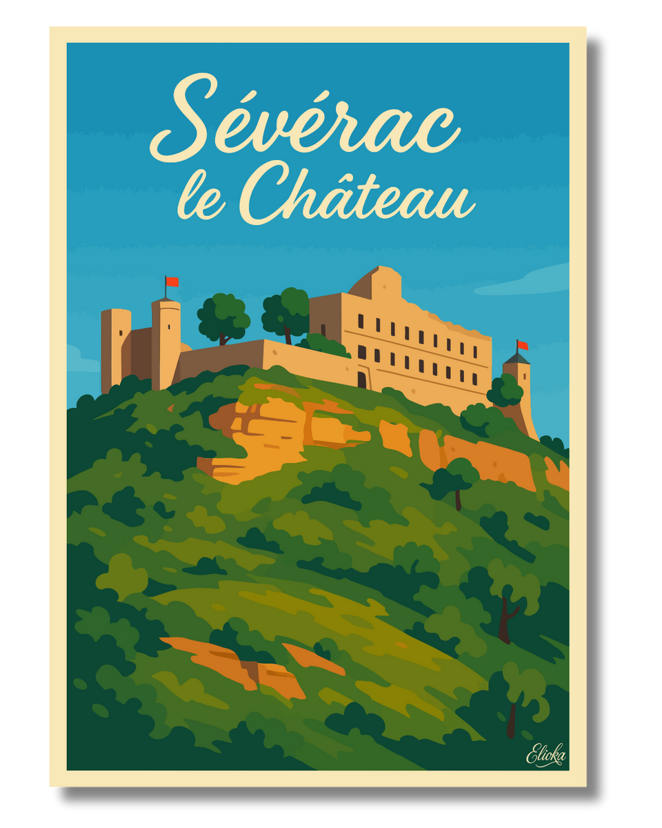 Affiche Sévérac-le-Château