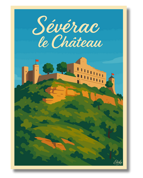 Affiche Sévérac-le-Château