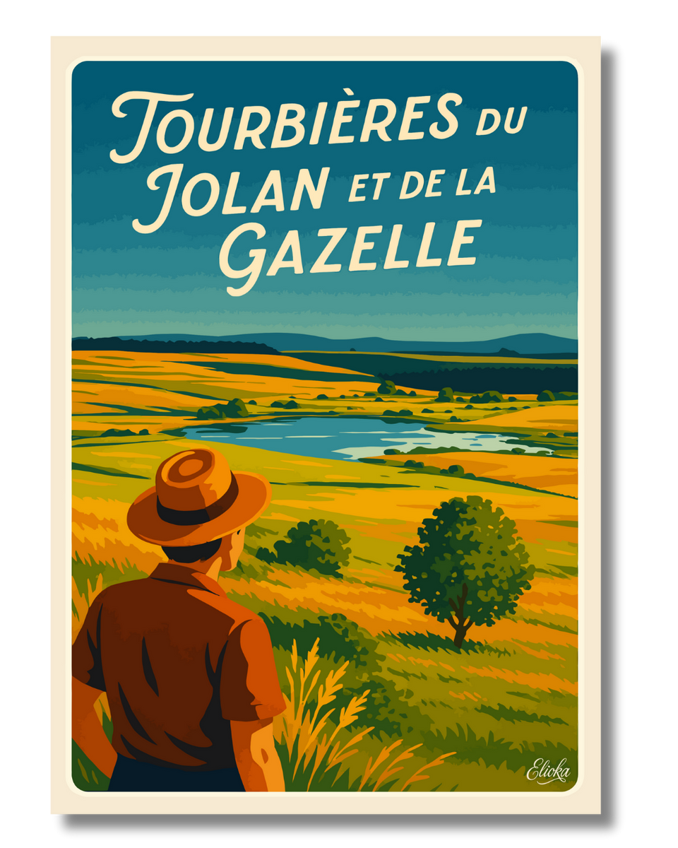 Affiche Tourbières du Jolan et de la Gazelle