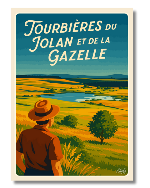 Affiche Tourbières du Jolan et de la Gazelle