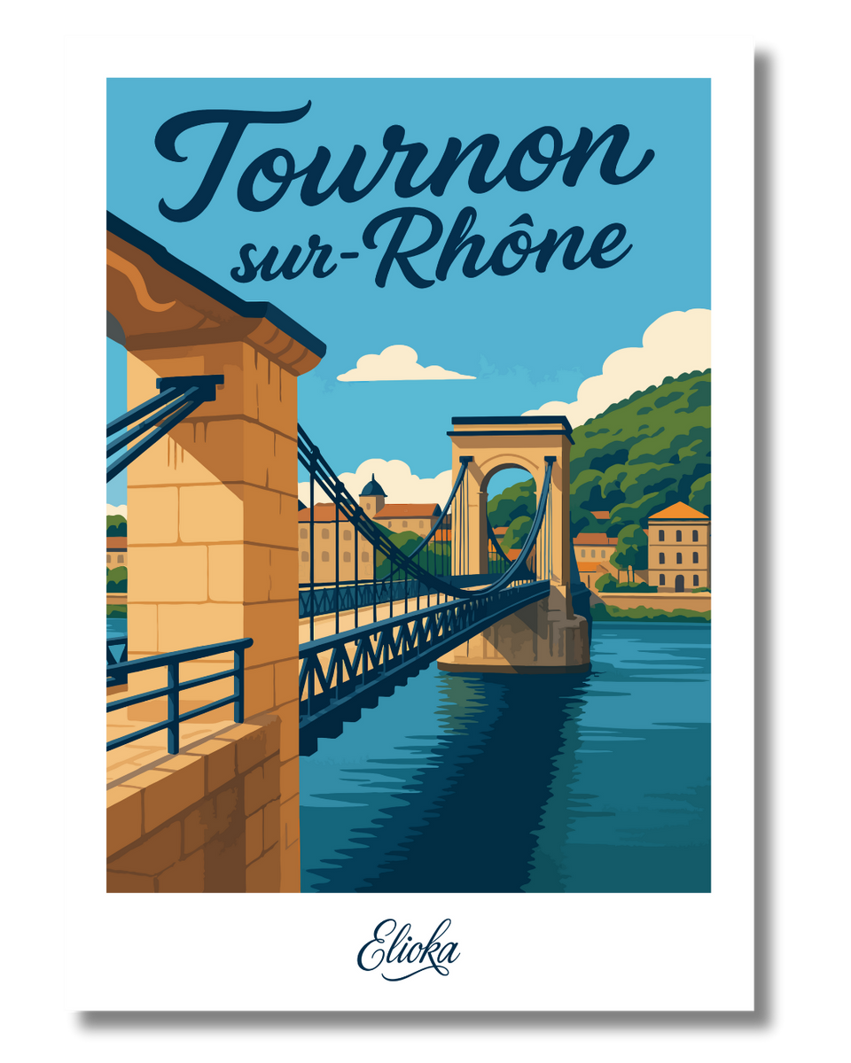 Affiche Tournon-sur-Rhône