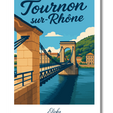 Affiche Tournon-sur-Rhône