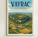 Affiche Vayrac Puy d’Issolud