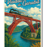 Affiche Viaduc de Garabit