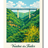 Affiche Viaduc des Fades