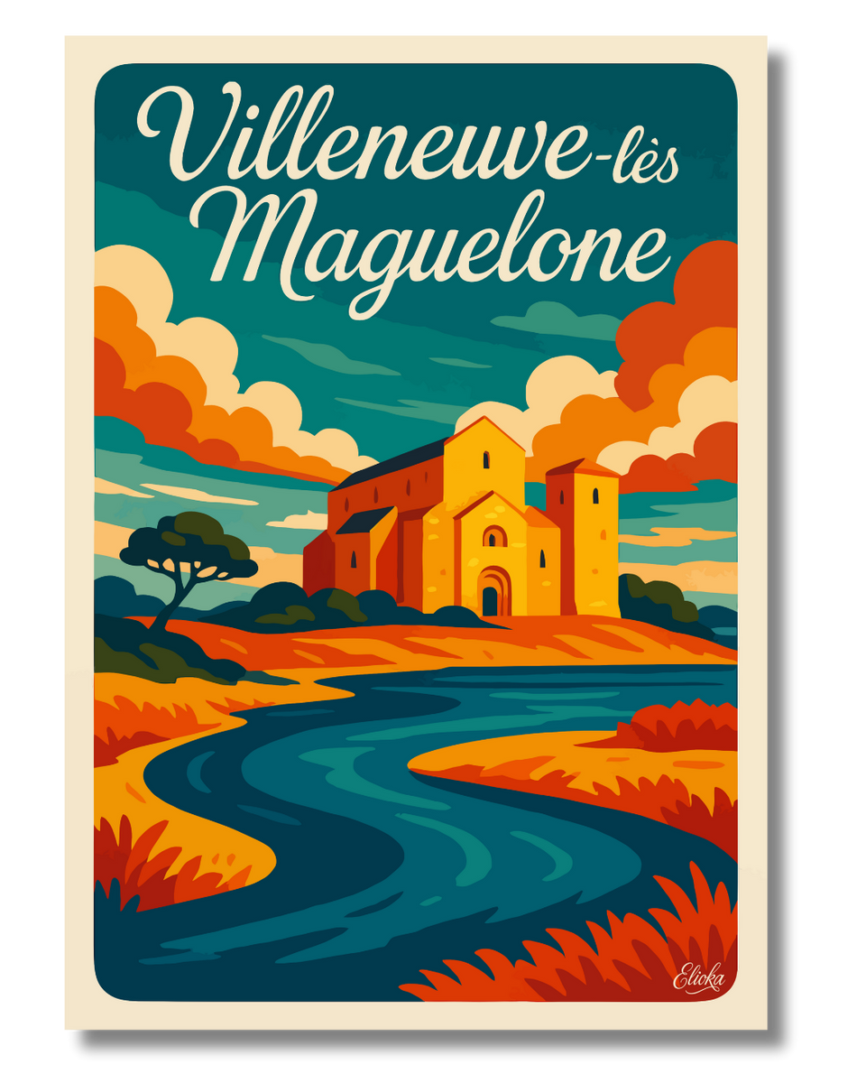 Affiche Villeneuve-lès-Maguelone