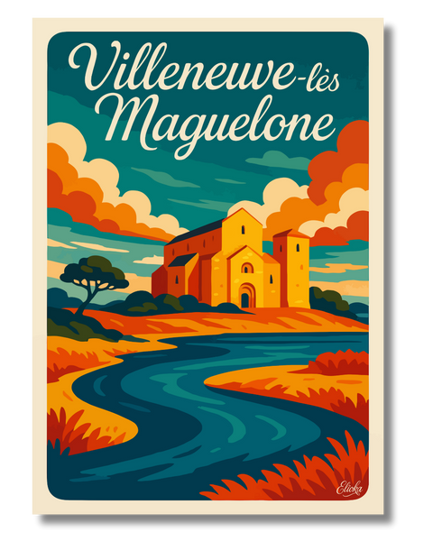 Affiche Villeneuve-lès-Maguelone