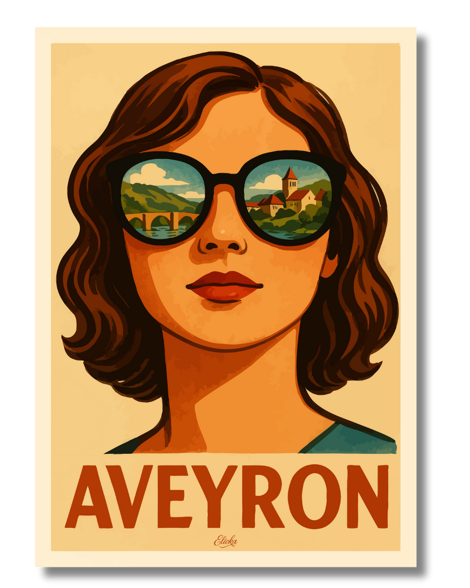 Affiche "l'Aveyronnaise"