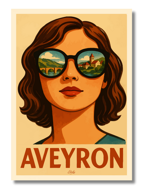 Affiche "l'Aveyronnaise"