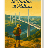 Affiche le Viaduc de Millau