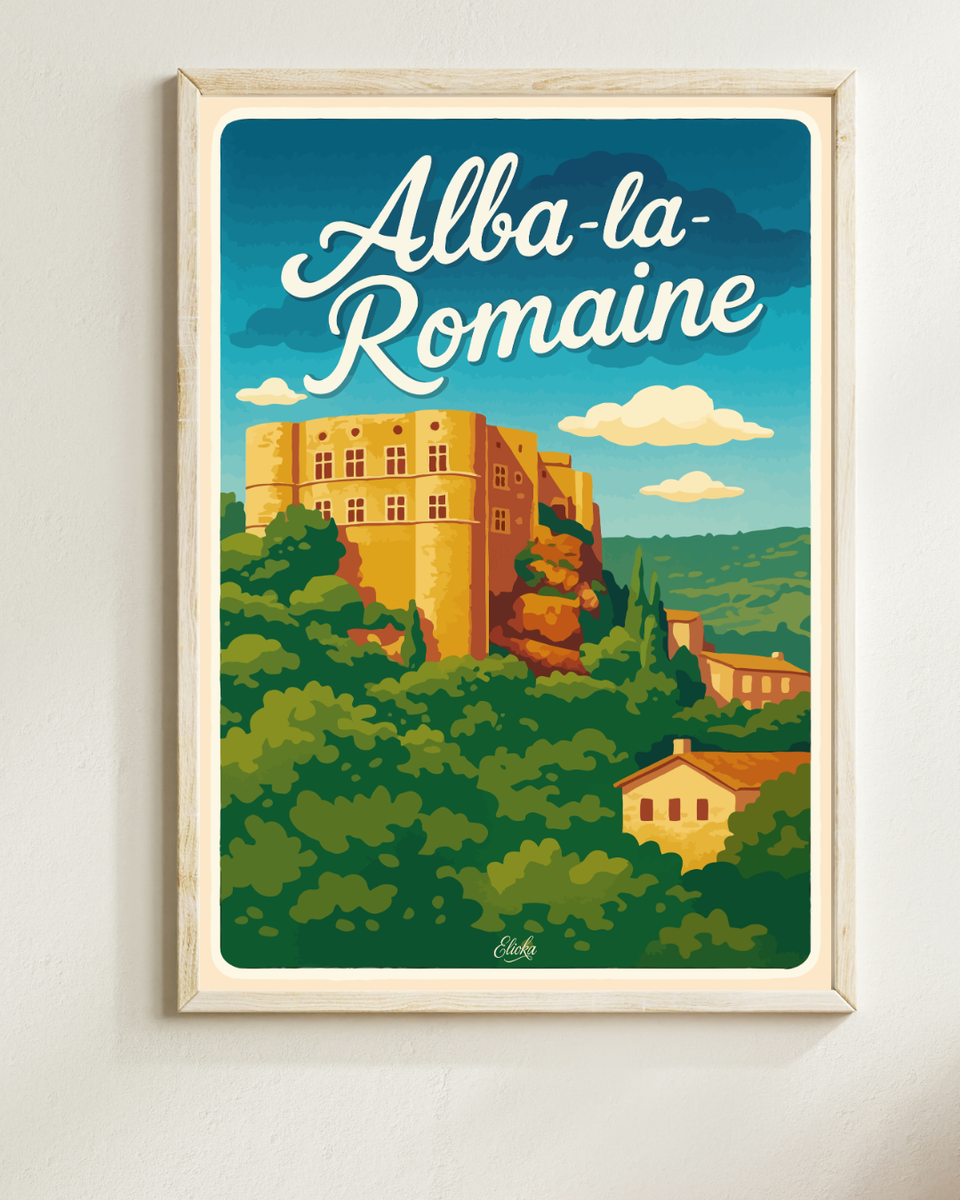 Affiche Alba-la-Romaine