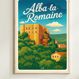 Affiche Alba-la-Romaine