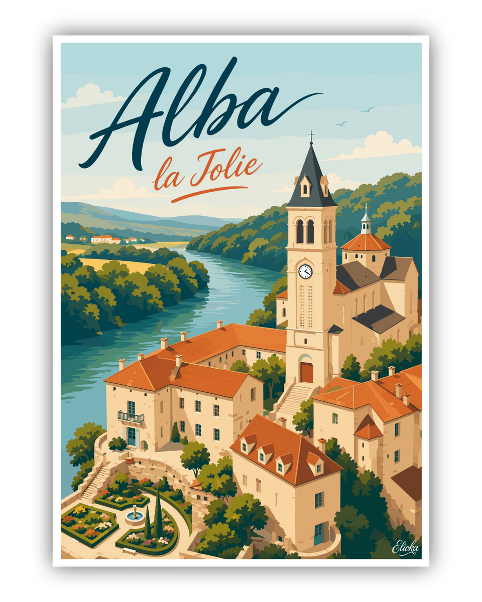 Alba la Jolie Affiche