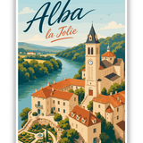 Alba la Jolie Affiche