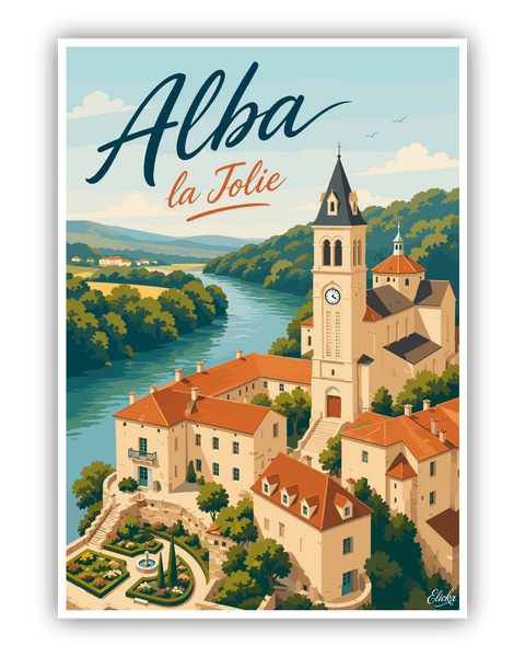 Alba la Jolie Affiche