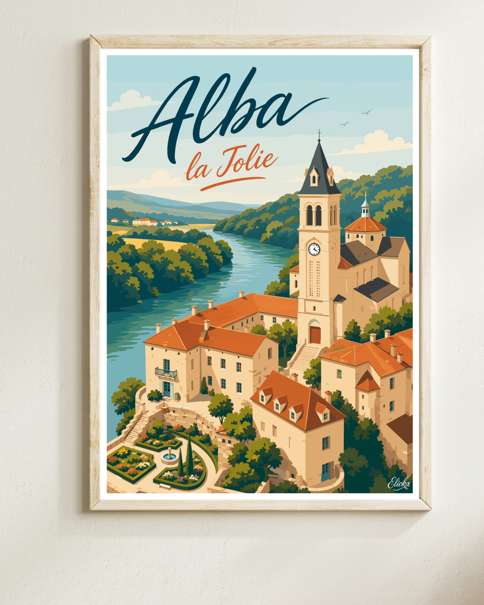 Alba la Jolie Affiche