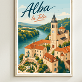 Alba la Jolie Affiche