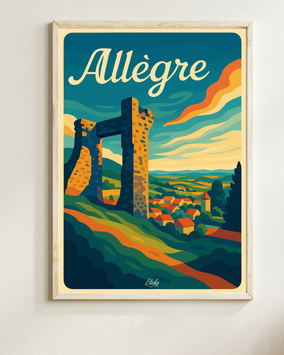 Affiche Allègre