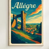 Affiche Allègre