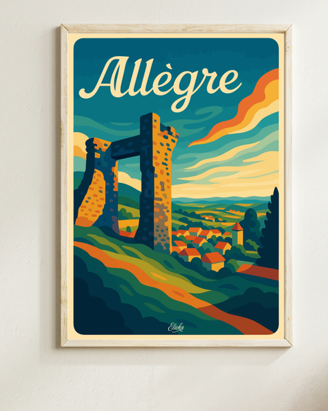 Affiche Allègre