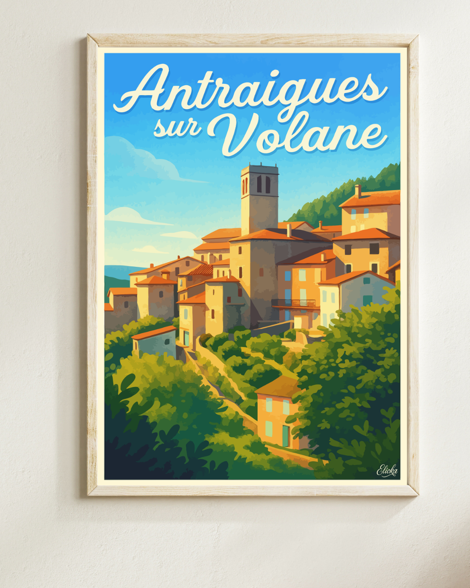 Affiche Antraigues sur Volane