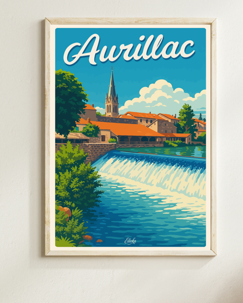 Affiche Aurillac