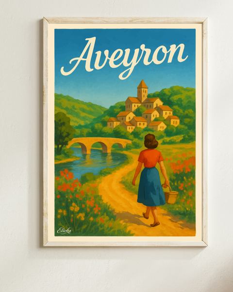 Affiche "Aveyron"