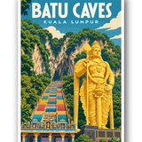 Affiche Batu Caves Kuala Lumpur