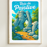Affiche Bois de Païolive