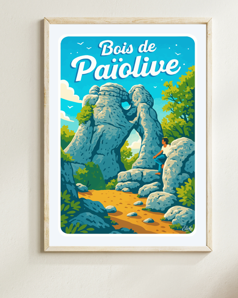 Affiche Bois de Païolive