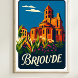 Affiche Brioude