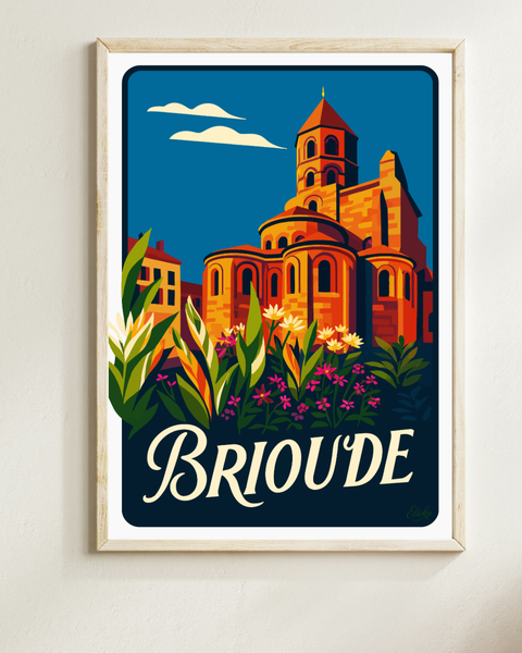 Affiche Brioude