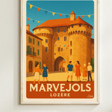 Cadre Marvejols Lozère