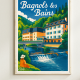 Affiche Bagnols les Bains