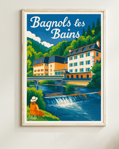 Affiche Bagnols les Bains