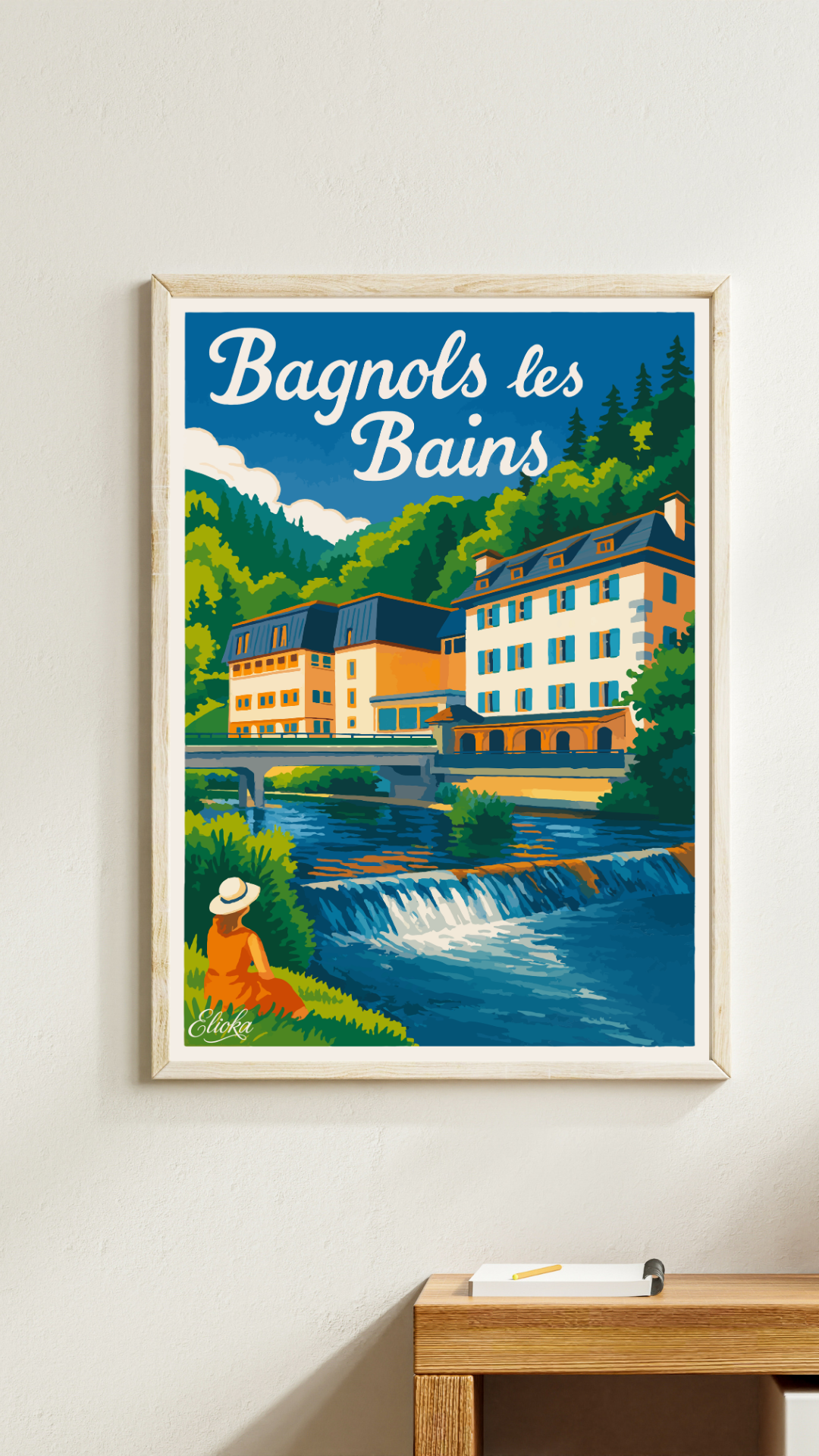 Affiche Bagnols les Bains