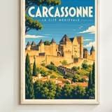 Affiche Carcassonne