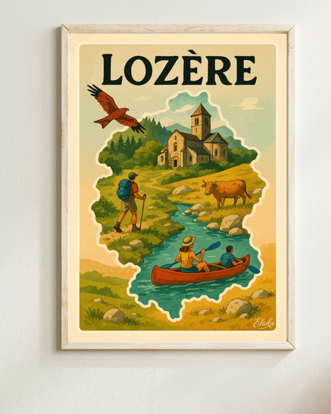 Carte de la Lozere