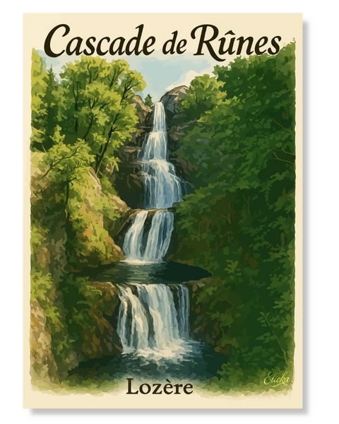 Cascade de Rûnes Lozère