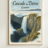 Cascade du Déroc Lozère