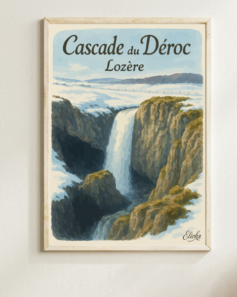 Cascade du Déroc Lozère
