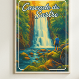 Affiche Cascade du Sartre