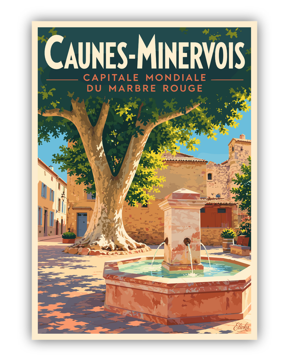 Affiche Caunes-Minervois