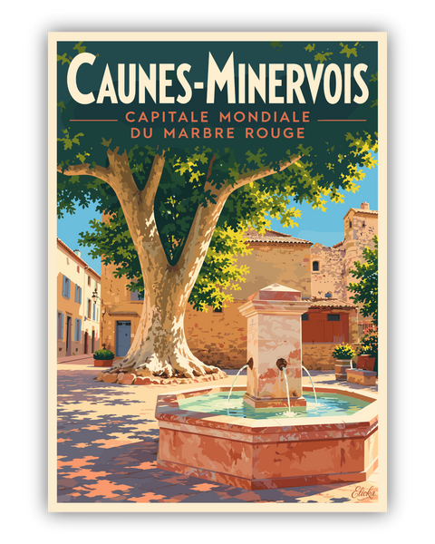 Affiche Caunes-Minervois