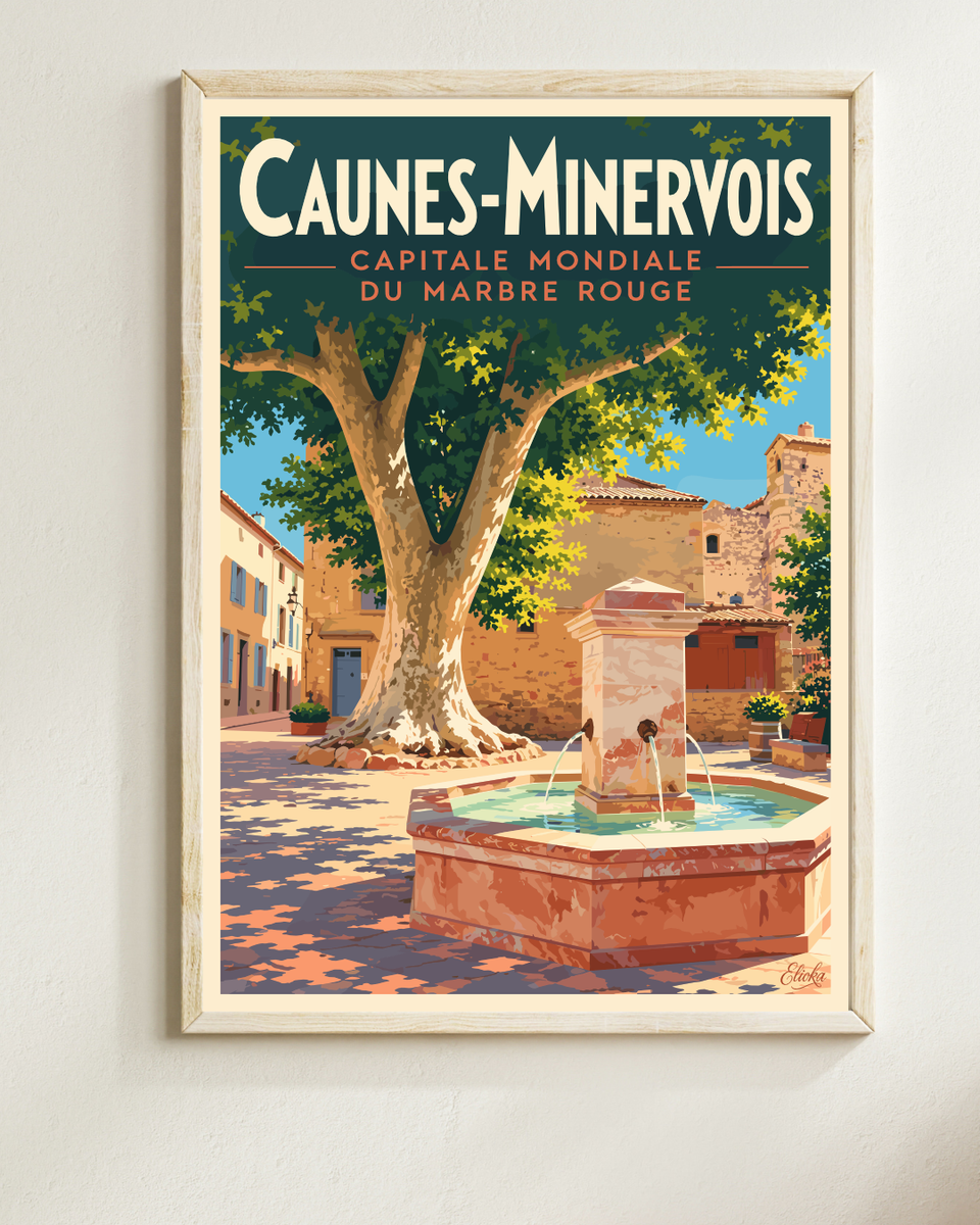 Affiche Caunes-Minervois