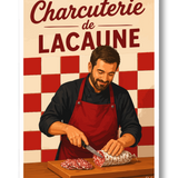 Affiche Charcuterie de Lacaune
