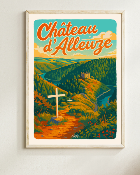 Affiche Château d'Alleuze