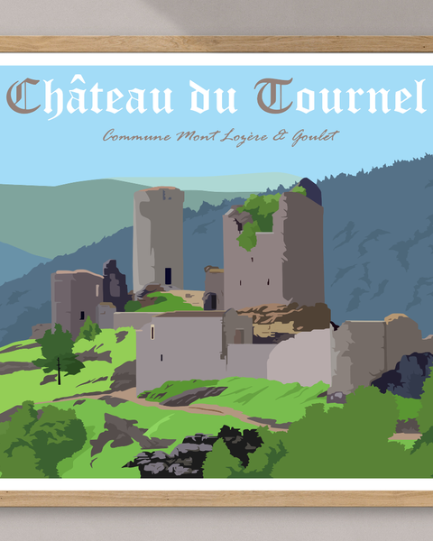 Affiche Château du Tournel